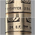 復古美國 Sheaffer 12K 鍍金原子筆